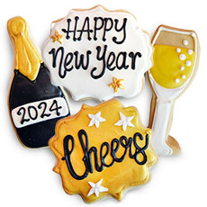 CFA45 - New Years Eve Cookie Favors